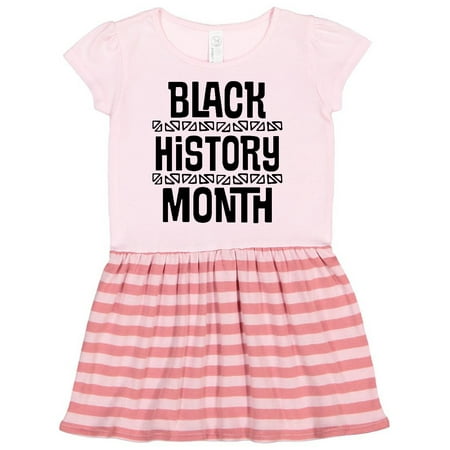 

Inktastic Black History Month Gift Toddler Girl Dress