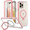 Pink, variant on CASEFIV for iPhone 13 Pro Case with Magnetic Invisible Stand [Compatible with MagSafe] Built-in Screen Protector Military Drop Protection Shockproof Slim Translucent Case Cover, Rose Red