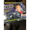 thumbnail image 1 of As Seen On Tv Magic Glow In The Dark Blue Blanket With Dinosaurs 50"x60" Soft, 1 of 3