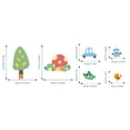thumbnail image 3 of Pegatina de pared sweethay 2 piezas decorativa de dibujos animados, 3 of 6