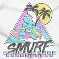 thumbnail image 2 of The Smurfs Cartoon Beach Vacation Zip Up Hoodie Men's Women's Brisco Brands S, 2 of 5