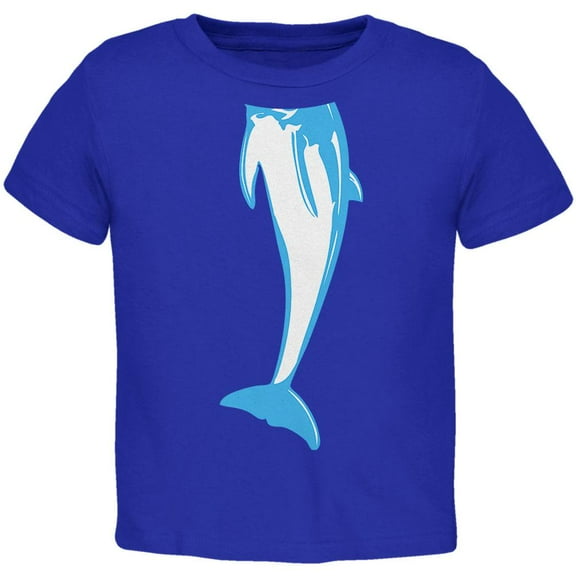 Halloween Dolphin Body Costume Toddler T Shirt Royal 2T