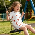 thumbnail image 3 of Lumosvexa Girls Sleepwear Outfits Cotton Crew Neck T-Shirt and Shorts Kids Casual Summer Home Sets 2 Piece White Size 2, 3 of 5
