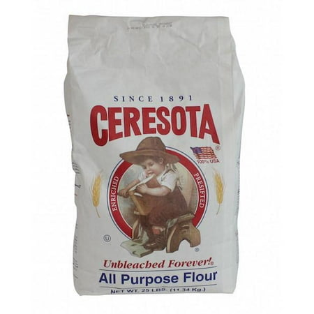 - Ceresota Unbleached All Purpose Flour, 25 lb