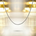 thumbnail image 2 of JeenMata 16 Inches Round Popcorn Chain in White Gold Plated Over Sterling Silver - 1.6 mm Thickness, 2 of 7