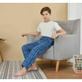 thumbnail image 3 of HiddenValor Big Boys Cotton Pajama Lounge Pants - Grey/Blue, Small, 3 of 6