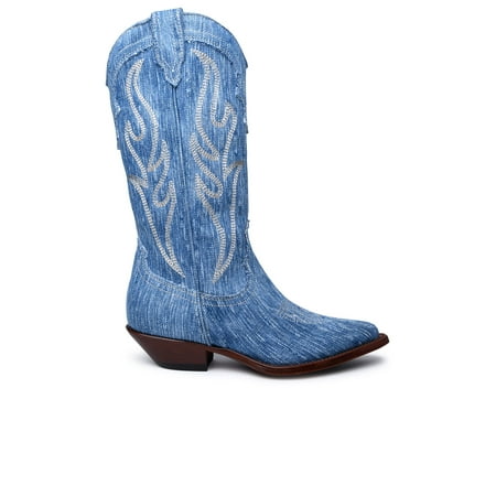 

Sonora Woman Sonora Light Blue Denim Boots