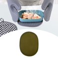 thumbnail image 1 of Mitts de horno soportador de maceta resistente al calor con bucle colgante Guantes de horno de baches múltiples para acampar en la barbacoa Microondas Verde, 1 of 8