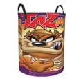 thumbnail image 2 of Looney Tunes Taz-Mania Large Laundry Hamper Collapsible Laundry Basket With Handles, Tall Storage Basket For Blanket, Toys, Dirty Clothes In Living Room, Bedroom, Bathroom, Nursery, 2 of 7
