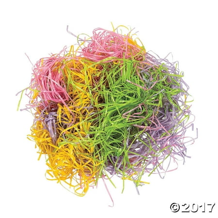 Easter Basket Grass 1.25 oz Pastel Multicolors