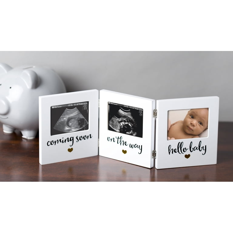 Pearhead Triple Sonogram Keepsake Baby Picture Frame photo 7