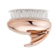 thumbnail image 4 of Cepillo de masaje para el cuero cabelludo Nikou silicona suave oro rosa, 4 of 12