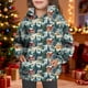 thumbnail image 5 of Sudadera con capucha para niñas y niños, sudadera de manga larga con cuello redondo y estampado de moda, jersey con bolsillo, sudadera de poliéster para niñas, 5 of 8