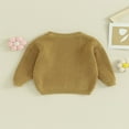 thumbnail image 2 of FNNMNNR Baby Round Neck Sweaters Long Sleeve Loose Knitted Pullovers, 2 of 7