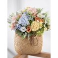 thumbnail image 3 of 1pc Plastic Artificial Flower Bouquet, Artificial Flower Bundle For Wedding, Home Decor, 3 of 5