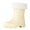 Beige, variant on Ladies Rain Boots Comfortable Light Ankle Waterproof Frosted Outdoor Rain Boots Rubber Boots Women Beige 39