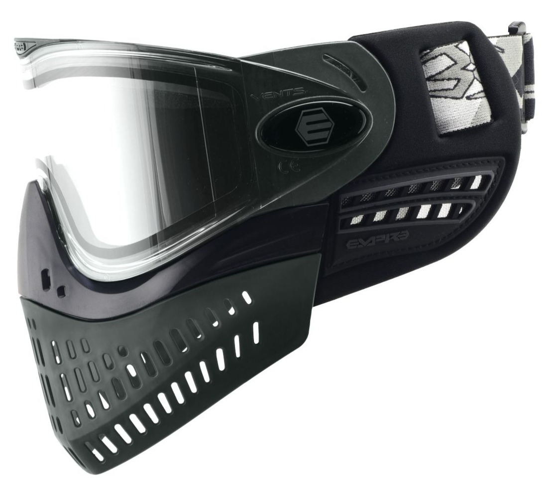 Empire e-Vent Paintball Goggle with a Dual Thermal Lens, Gray