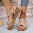 thumbnail image 5 of MKLEKYY Sandalias de Plataforma para Mujer, Sandalias de Estilo Bohemio de Moda de Verano para Mujer, Sandalias de Agua Con Punta, 5 of 5