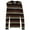 Multicoloured - black, variant on Sonia Rykiel Womens Ribbed Knit Sweater, Multicoloured, Medium