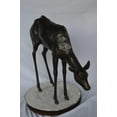 thumbnail image 2 of Nifao Life Size deer bronze statue – Home Decor Sculpture, 33"L x 9"W x 34"H, 2 of 9