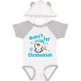 thumbnail image 3 of Inktastic Baby's 1st Chrismukkah with Cute Baby Penguin and Snowflakes Boys or Girls Baby Bodysuit, 3 of 5