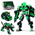 thumbnail image 1 of JitteryGit Robot Police STEM Building Toy for Boys | Gift for Kids Ages 6 7 8 9 10 11 Year olds, 1 of 8