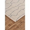 thumbnail image 6 of Feizy Lennox Modern Abstract, Ivory/Gray, 9'6" x 13'6" Area Rug Sheen Handmade Industrial Geometric Floor Rug for Living room Bedroom, 6 of 8