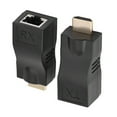 thumbnail image 4 of 4K  to RJ45 Extender, 30m  Extender Converter Repeater Over CAT-5e CAT6 LAN RJ45  Converter Repeater Support 3D 4K for  HDTV HDPC STB, Support Audio Video 1080P, 4 of 7