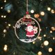 thumbnail image 2 of Adornos colgantes navideños Colgante navideño Placa de madera Etiqueta colgante Creativa Papa Noel, 2 of 9