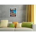 thumbnail image 4 of Havana Cuba - Vintage Travel Poster by Kerne Erickson - Bamboo Fine Art 290gsm Paper (Unframed) 17x22in, 4 of 4
