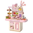 thumbnail image 2 of Pretend Kitchen Counter Toy, Electric Pretend Kitchen Counter   for Dinner, 2 of 8