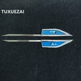 thumbnail image 1 of 1 Pair Car Metal Sticker Fender Modifications Laser Emblem Car Styling Exterior Accessories For Mercedes Benz GLA, 1 of 6
