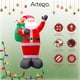 thumbnail image 4 of Inflable de Navidad Navideño SANTA CLAUS Artego MEGA gigante con led 4m, 4 of 10
