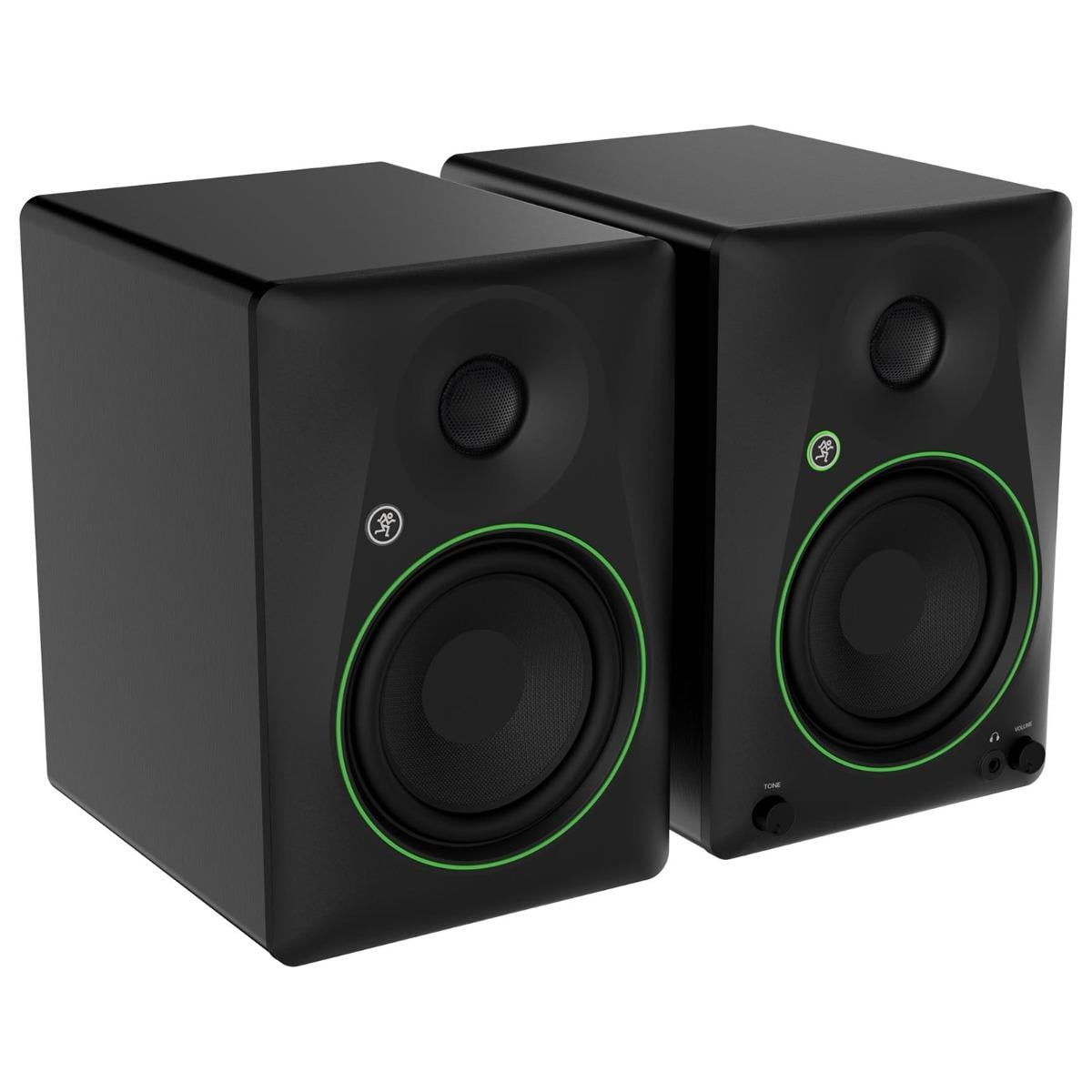 Mackie CR5BT 5.25" Powered Bluetooth Studio Monitors with Stands Package