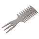 thumbnail image 1 of Herramienta de peluquería para hombres Peine para alisar el cabello Aceite para rizar el cabello (peine de horquilla), 1 of 15