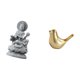 thumbnail image 5 of Estatua De Pájaro Dorado Guan Yin, Figura De Kuanyin, Escultura Animal Feng Shui, Adorno Moderno Para Decoración Del Hogar, Centro De Mesa De Buda Femenino, 5 of 8