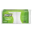 thumbnail image 3 of Marcal 100% Recycled Luncheon Napkins, 11.4 x 12.5, White, 400/Pack, 6PK/CT, 3 of 7