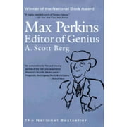 Pre-Owned Max Perkins: Editor of Genius (Paperback 9781573226219) by A Scott Berg