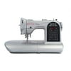 SINGER® Silver Heritage™ 8748 Electronic Sewing Machine with 24 Built-in Stitches and an Automatic Needle Threader