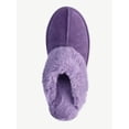 thumbnail image 6 of Joyspun Women's Faux Suede Platform Clog Slippers, 6 of 7