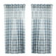 thumbnail image 1 of Cortina semitransparente para ventana, cortina de gasa para ventana, divisor de habitación para balcón de dormitorio, 100x250 cm, azul, 2 piezas sidaley LF0161-02B*2, 1 of 7