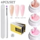 thumbnail image 1 of Pisexur Belleza Maquillaje Pegamento para extensiones de uñas, pegamento base, pegamento de construcción, papel moldeador, bolígrafo de fototerapia, juego multifuncionalpara mujeres y hombres, 1 of 5