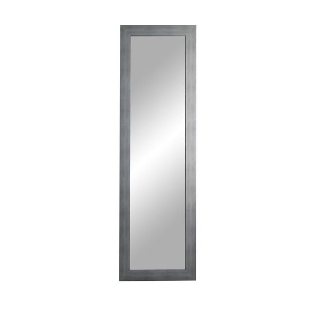 BrandtWorks BM40SKINNY Cool Muted Silver Slim Full Length Mirror 71'' x 16''