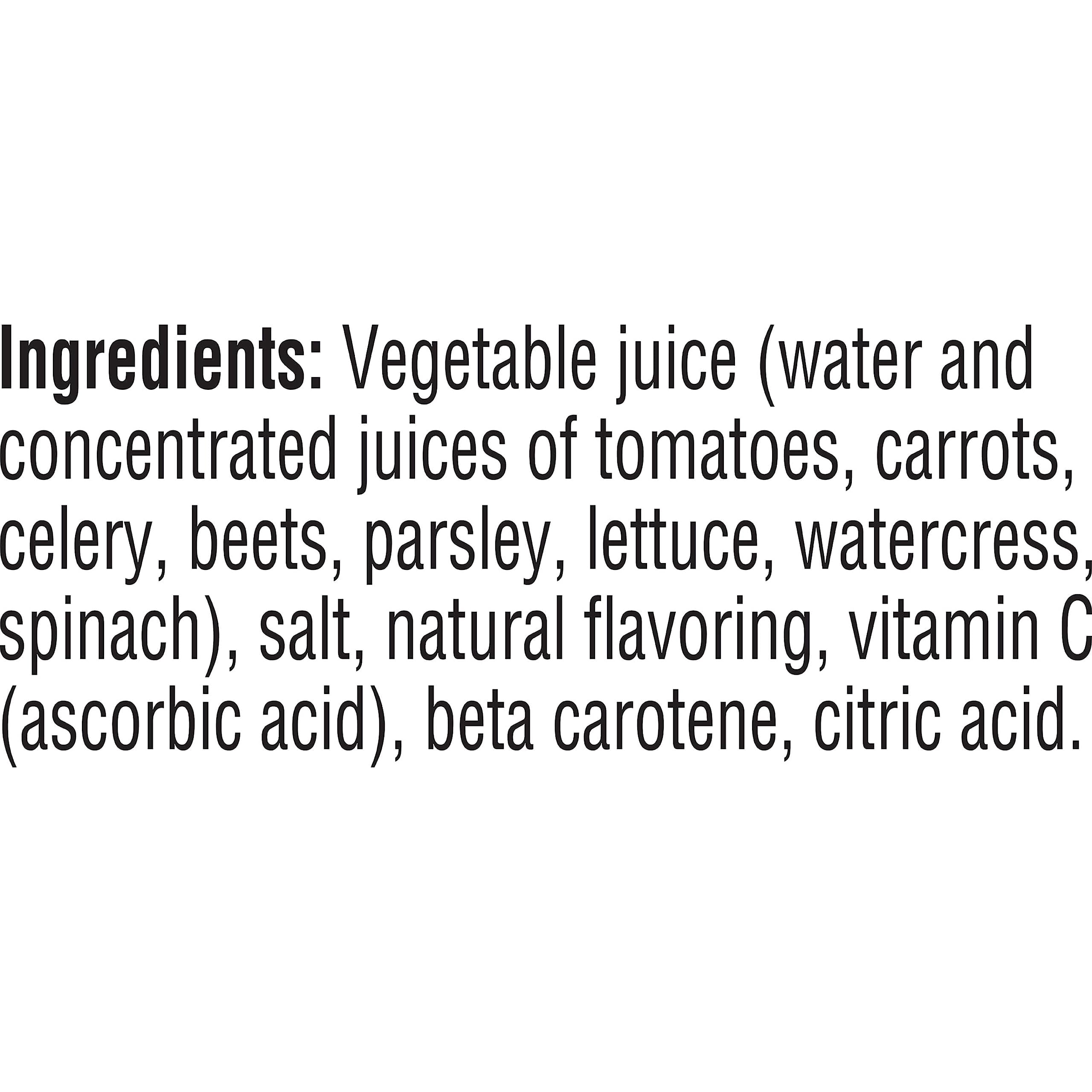 V8 Spicy Hot 100% Vegetable Juice, 11.5 fl oz Can (4 Cases of 6 Cans)