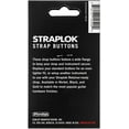 thumbnail image 3 of Dunlop Strap Buttons - Guitar - Dual Design  - Nickel, 3 of 4