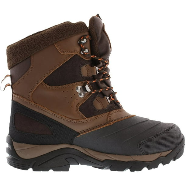 Pacific Mountain Mens Tundra Water Resistant Winter Snow Boots
