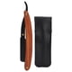 thumbnail image 2 of Maquinilla de Afeitar Profesional de Borde Recto Kit de Maquinilla de Afeitar para Barba Bigote Y Moldeador de Barba para Bigote Incluye Bolsa de Viaje para Llevar a Casa ANGGREK Otros, 2 of 8
