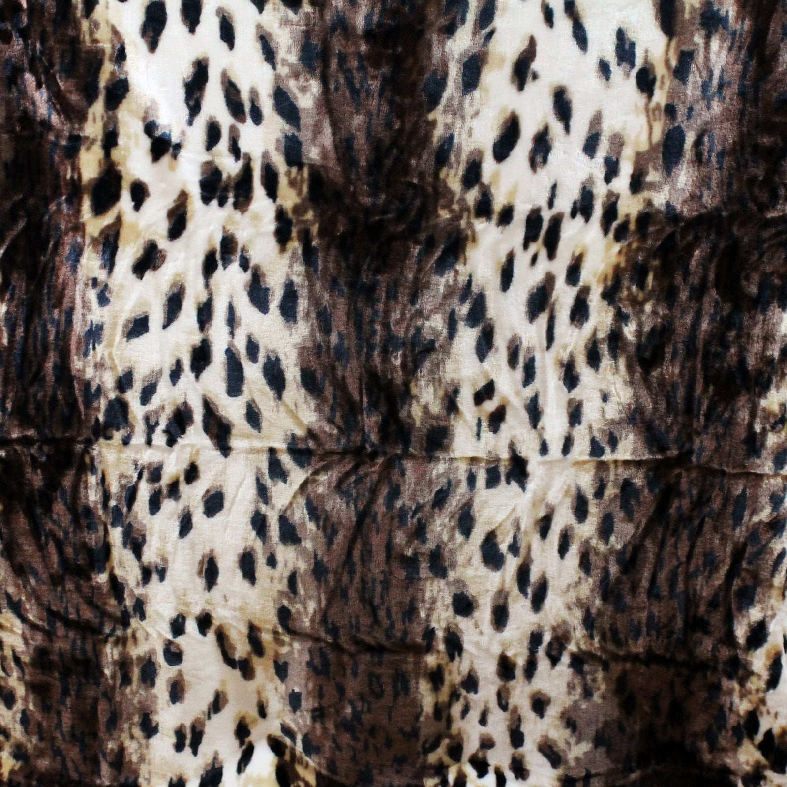 College Covers Throws Leopard Print Huge Raschel Throw Blanket, Bedspread, 86" x 63"