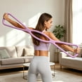 thumbnail image 5 of YYV Silicone Resistance Bands with Handles Exercise Workout Bands for Strength Training Home Gym Pilates Yoga Physical Therapy Full Body Workout Portable Fitness Equipment, 5 of 5