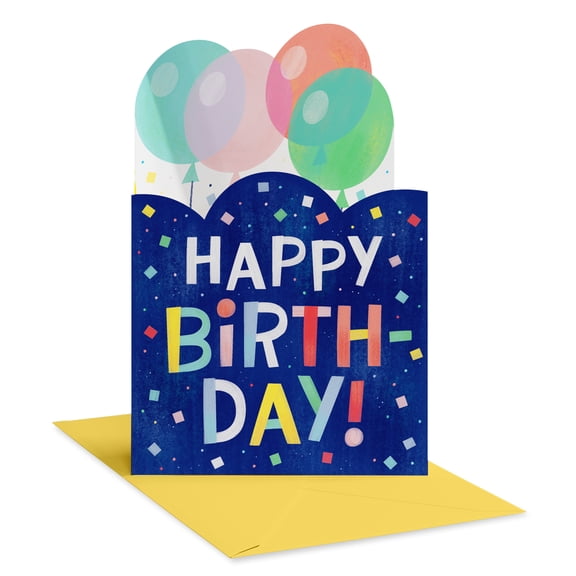 American Greetings Birthday Card (Confetti-Filled)